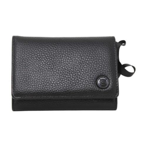 Just Cavalli Fashionable Wallet for Men and Women Black, Herr