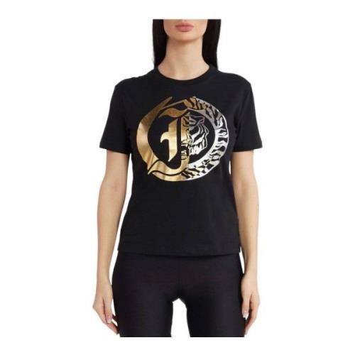 Just Cavalli Kortärmad T-shirt Black, Dam