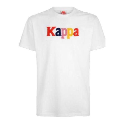 Kappa T-Shirts White, Herr