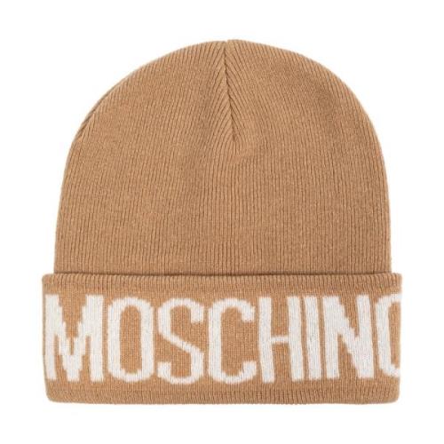 Moschino Keps med Logo Beige, Unisex