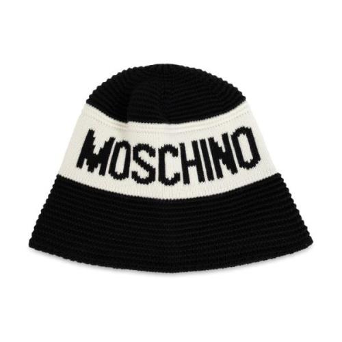 Moschino Mössa med Logo Black, Unisex