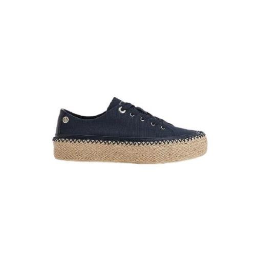 Tommy Hilfiger Låga Sneakers Blue, Dam