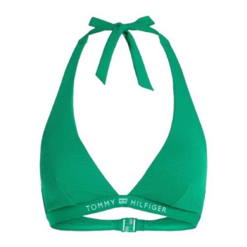 Tommy Hilfiger Stilren Bikini Topp Green, Dam