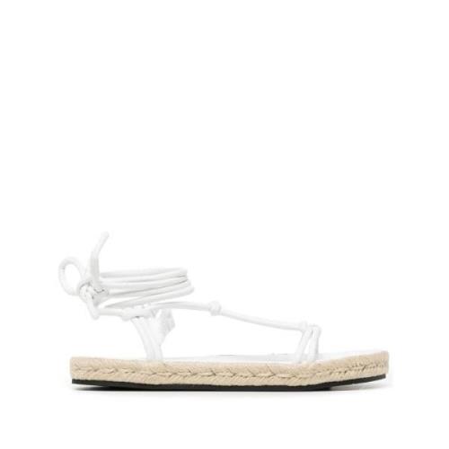 Armani Exchange Låga Sandaler White, Dam