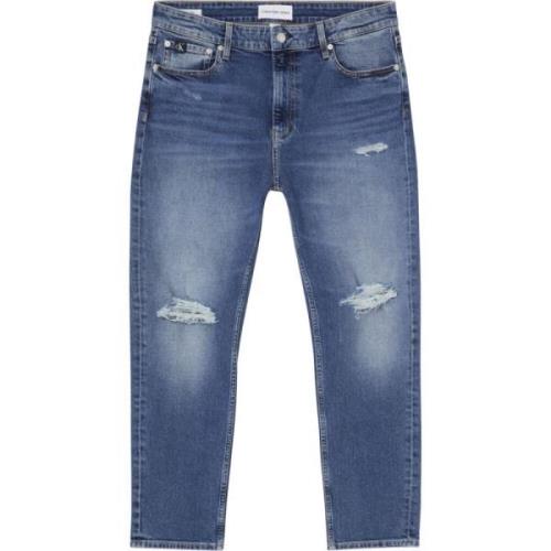 Calvin Klein Jeans Slim-fit Denim Jeans Blue, Herr