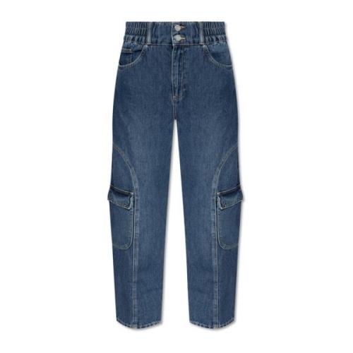 AllSaints fraktstil jeans Blue, Dam