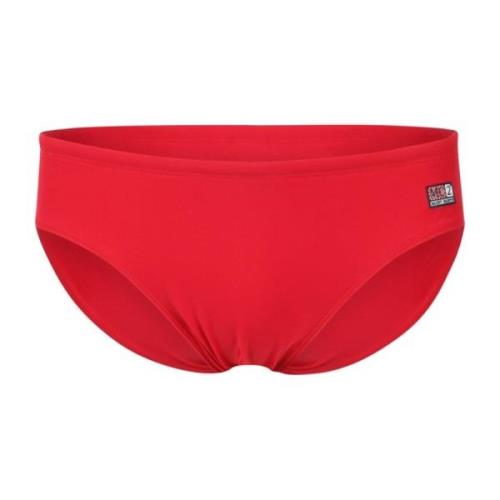 MC2 Saint Barth Stretch Jersey Swim Briefs Ss24 Red, Herr