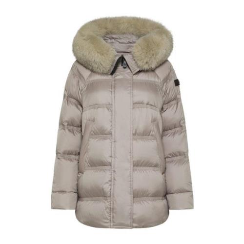 Peuterey Snygg Herrjacka Beige, Dam