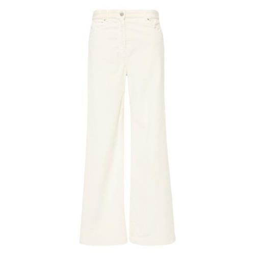 Pinko Vida Byxor Bianco Latte White, Dam