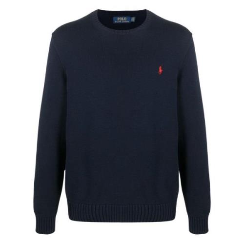 Polo Ralph Lauren Hunter Navy Sweater Blue, Herr