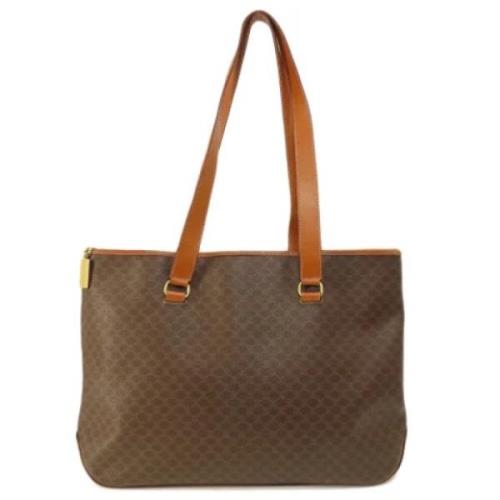 Celine Vintage Pre-owned Canvas celine-vskor Brown, Dam