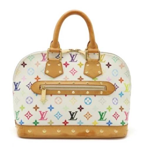 Louis Vuitton Vintage Pre-owned Canvas louis-vuitton-vskor Beige, Dam