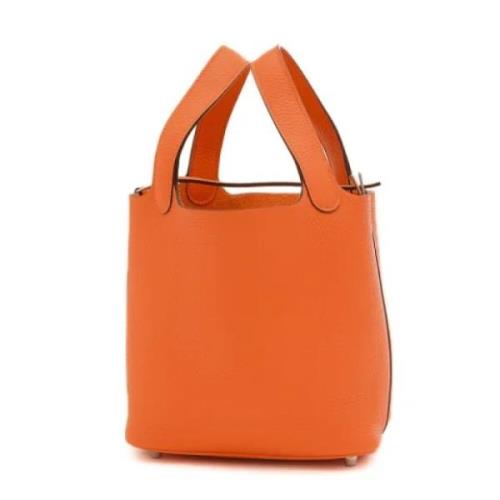 Hermès Vintage Pre-owned Laeder handvskor Orange, Dam