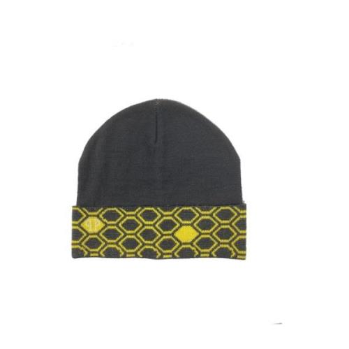 Philipp Plein Stilren Beanie Mössa Yellow, Herr