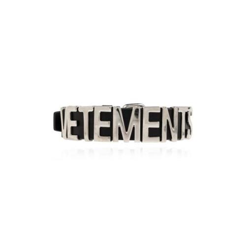 Vetements Logo choker Black, Unisex