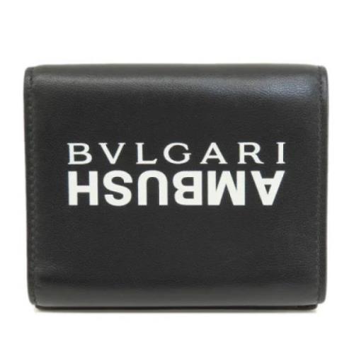 Bvlgari Vintage Pre-owned Laeder plnbcker Black, Dam