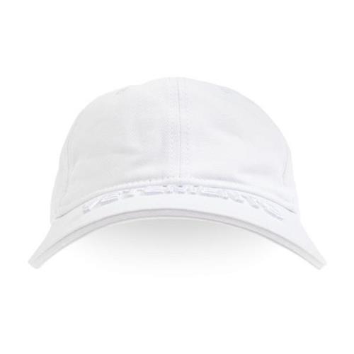 Vetements Basebollkeps White, Unisex