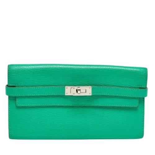 Hermès Vintage Pre-owned Laeder plnbcker Green, Dam