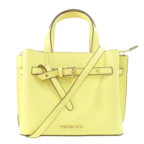 Michael Kors Pre-owned Pre-owned Laeder handvskor Yellow, Dam