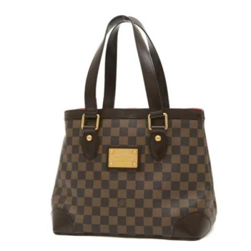 Louis Vuitton Vintage Pre-owned Canvas louis-vuitton-vskor Brown, Dam