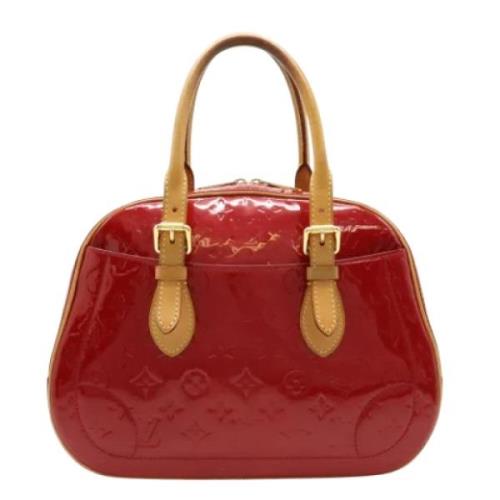 Louis Vuitton Vintage Pre-owned Tyg louis-vuitton-vskor Red, Dam