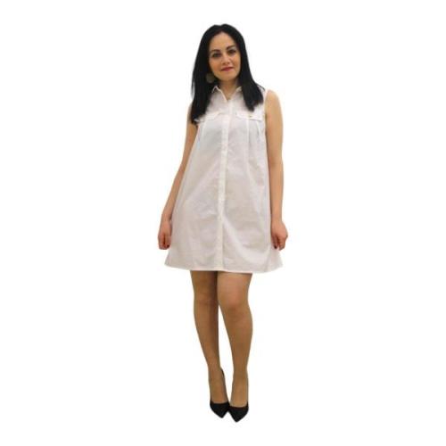 Gaudi Shirt Dresses White, Dam