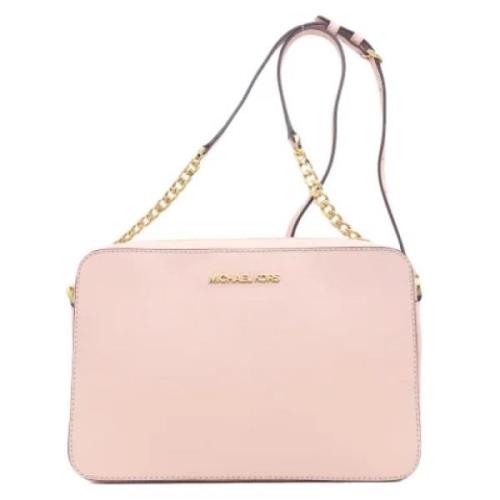 Michael Kors Pre-owned Pre-owned Plast axelremsvskor Pink, Dam