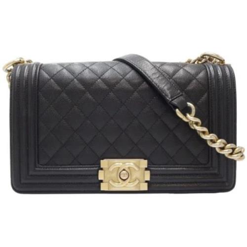 Chanel Vintage Pre-owned Laeder chanel-vskor Black, Dam