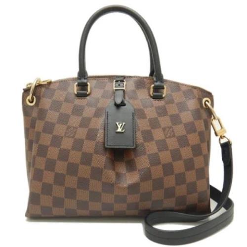 Louis Vuitton Vintage Pre-owned Canvas louis-vuitton-vskor Brown, Dam