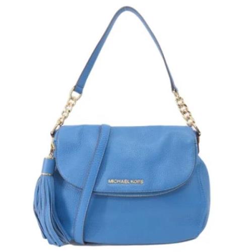 Michael Kors Pre-owned Pre-owned Laeder handvskor Blue, Dam