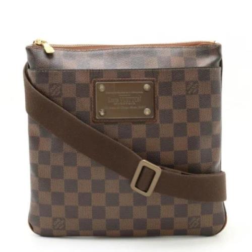 Louis Vuitton Vintage Pre-owned Canvas louis-vuitton-vskor Brown, Dam