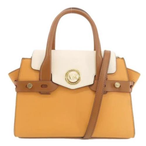 Michael Kors Pre-owned Pre-owned Plast handvskor Yellow, Dam