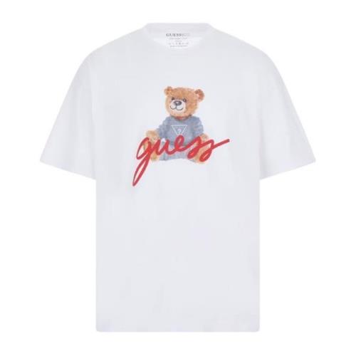 Guess Kortärmad T-shirt White, Herr