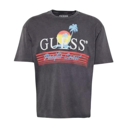 Guess Kortärmad T-shirt Black, Herr