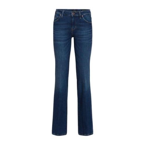 Guess Klassiska Denim Jeans för Vardagsbruk Blue, Dam