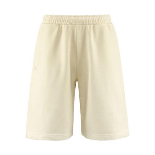 Kappa Shorts för Män - Stilfull Kollektion White, Herr