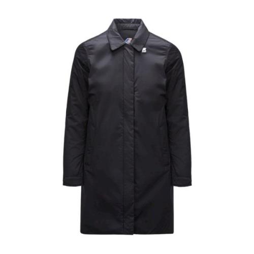 K-Way Trenchcoat Black, Dam