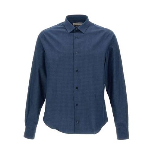 Trussardi Långärmad skjorta Blue, Herr