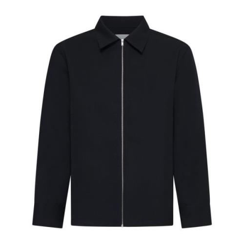 Jil Sander Svarta Herrskjortor Black, Herr