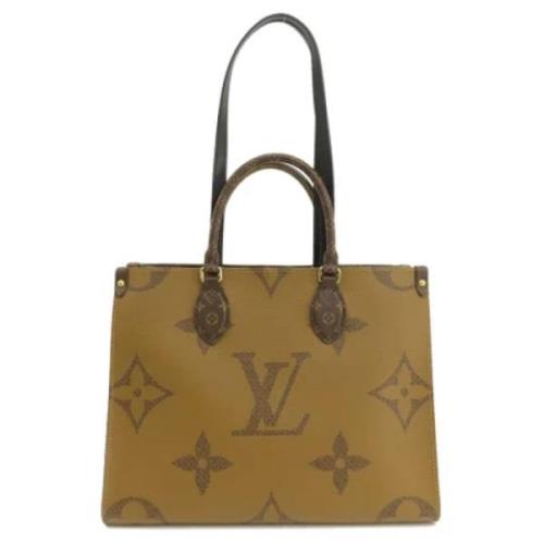 Louis Vuitton Vintage Pre-owned Tyg louis-vuitton-vskor Brown, Dam