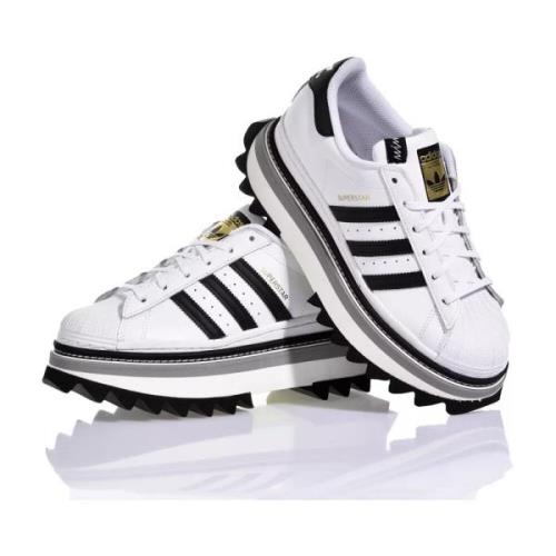 Adidas Anpassade Damskor Sneakers Vit Svart White, Dam