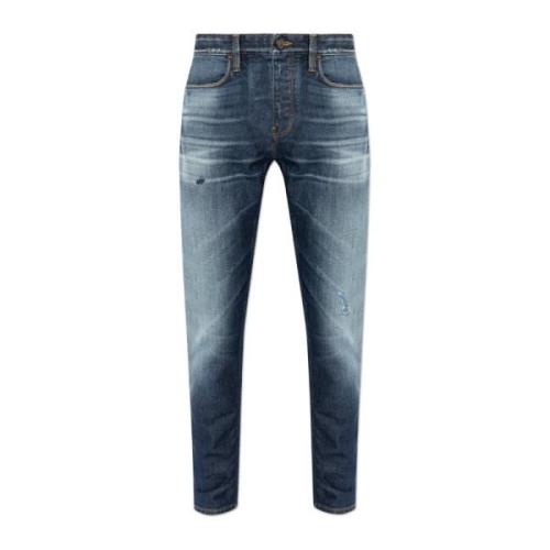 Emporio Armani Jeans Slim Fit Blue, Herr