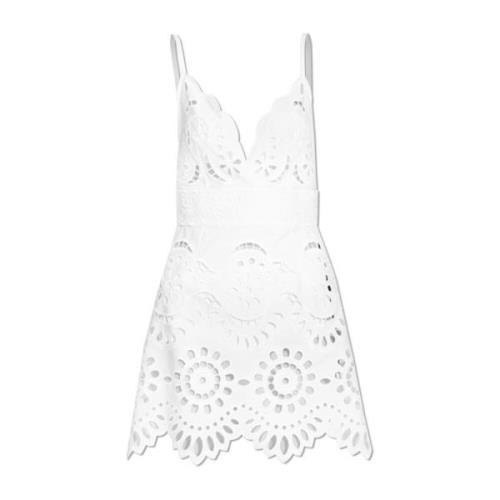 Dolce & Gabbana Öppen arbetsklänning White, Dam