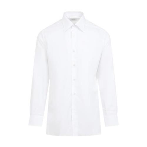 Brioni Vita Skjortor för Män Aw24 White, Herr