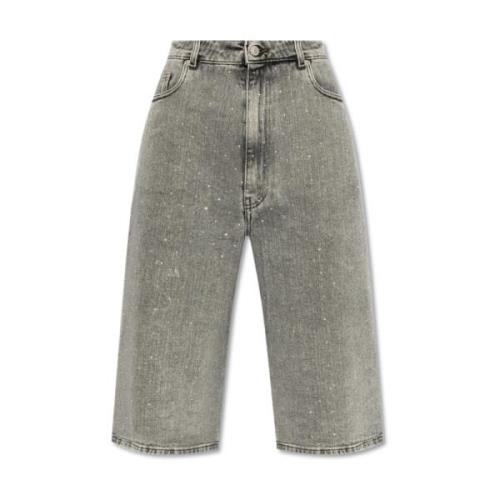 Fabiana Filippi Denim Bermudas Gray, Dam