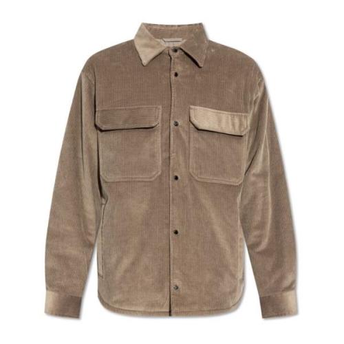 Emporio Armani Corduroy jacka Beige, Herr