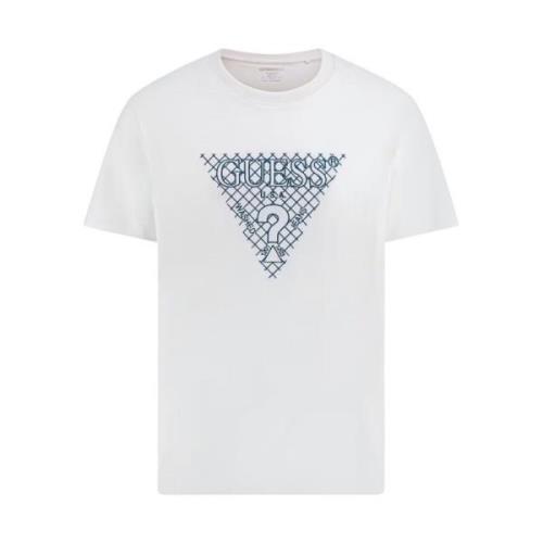 Guess Kortärmad T-shirt White, Herr