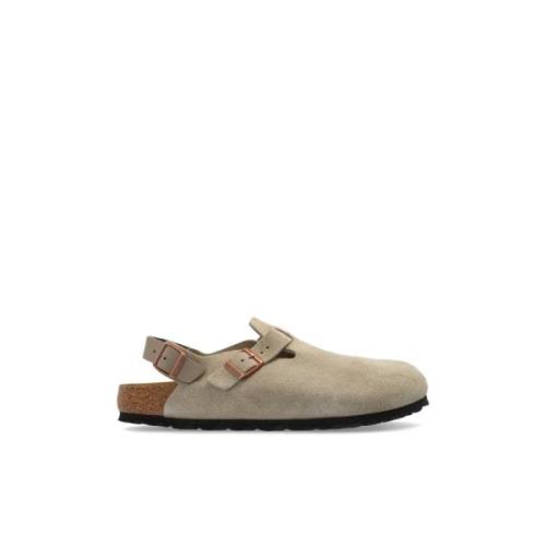 Birkenstock Skor Tokio II Mocka Gray, Herr