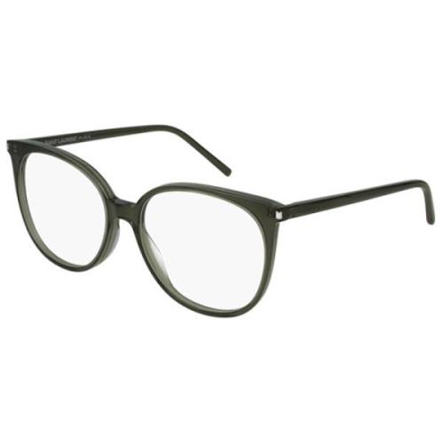 Saint Laurent Gröna Glasögonbågar SL 39 Green, Unisex