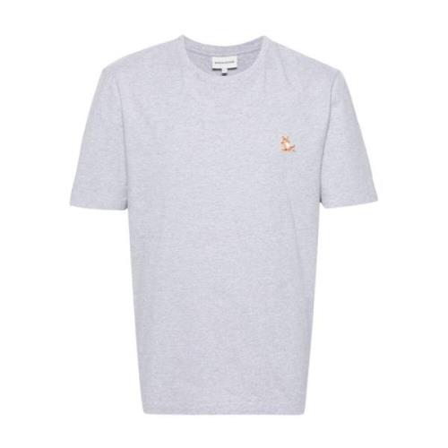 Maison Kitsuné Grå T-shirts och Polos Gray, Herr